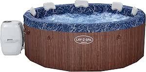 180 Airjet Plus Massage System, Foam Wall Hot Tub, 60 Percent More Energy Efficient, Wifi Control, Includes Padded Pillows, 5-7 Person