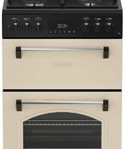 60cm Dual Fuel Cooker - Cream - A Rated
