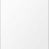 82L Under Counter Fridge with LED Lighting, Adjustable Temperature Control, Reversible Door and 3 star Ice Box, White, E rated