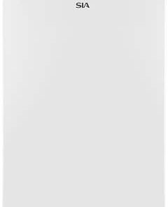 83L White Freestanding Under Counter Fridge With Chiller 2 Glass Shelves, Interior Light, E Energy Rating, 2 Year Manufacturer Warranty