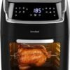 Air Fryer Oven, 6-in-1 Digital Air Fryer with Rotisserie,1800W