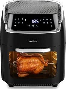 Air Fryer Oven, 6-in-1 Digital Air Fryer with Rotisserie,1800W