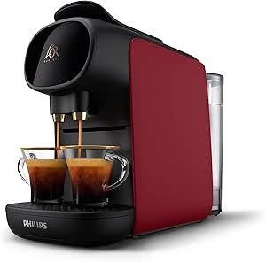 Barista Sublime, Pod Coffee Machine, Dual Spout, 19 bars, Red