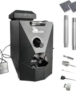 Bean Roaster Machine 500G with 9 Pre-Set Smokeless Drum Roaster for Home Commercial Automatic Baking (Coffee Roaster)