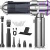 Cleaner, 22000Pa 4-in-1 Car Vacuum Cleaner Cordless, 3 Speed Brushless Motor Mini Hoover with One-Touch Cleaning, Rechargeable Portable Air Duster for Home Car...