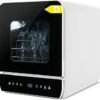 Dishwasher, Mini Dishwasher with 4.8L Tank