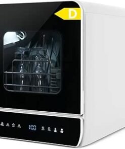 Dishwasher, Mini Dishwasher with 4.8L Tank