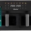 Dual Zone Air Fryer - 2700W Energy-Saving Colour Touch Display Cooker with 8 Cooking Functions - Fries, Steak, Chicken, Grill, Fish, Shrimps, Pizza, Dehydrate, Black