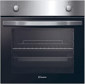 FIDCP X200, Static Oven, 70L, 2400W, 1 Tray and 1 Grid, Aquactive Cleaning, 4 Functions, 2 Mechanical Controls, Double Glass Door, Stainless Steel and Black
