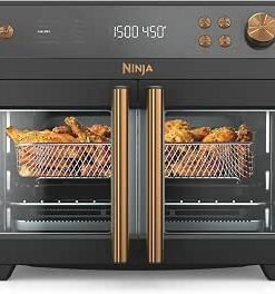 French Door Premier Air fry Oven | 10-in-1 functions | 20.3-qt capacity | 5-qt Air Fry Basket, Sheet Pan, Wire Rack, Broil Rack