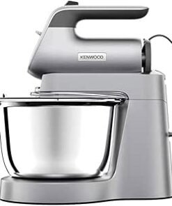 - Hand Mixer with Rotating Bowl 650W Variable Speed Silver