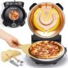 Indoor Pizza Oven, 30cm Countertop Cooker, Deep Black