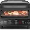 Indoor Pizza Oven with Stone, Peel & Brush, 4 Presets