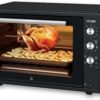 L Mini Oven with Rotisserie - 1800W, 5 Cooking Function, 40-230°C, 90 Minutes Timer, Countertop Convection Oven