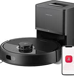 L5+ Robot Vacuum Cleaner with Self Empty Station, 8,000Pa