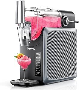Machine for Home, 2.0L Frozen Drink Maker – No Ice Needed, 5 Preset Modes, Self-Cleaning, Fast Cooling Slush Machine for Cocktails, Milkshakes, Smoothies & Frappés