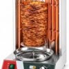 Machine, Rotisserie Broiler Machine Doner Kebab Machine-Stainless Steel Vertical Barbecuestove 2800W,50-300℃