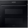 NV7B4355VAK/U4 Natural Steam Dual Cook Flex Pyrolytic Oven - Black