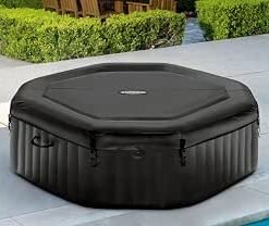 Onyx Black Octagon Combo Spa Set, Multi-Colour