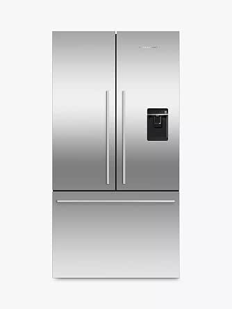 Paykel Series 7 RF540ADUX6 Freestanding French Door American Style Fridge Freezer, 569L Capacity, Stainless Steel, Frost Free, ActiveSmart Cooling, E Rated