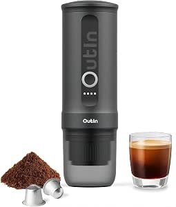 Portable Electric Espresso Machine, Travel Coffee Maker