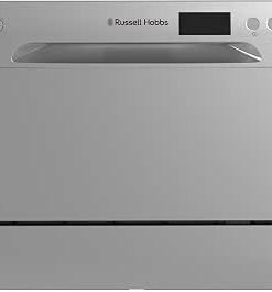 RHTTDW6S Freestanding Compact Dishwasher, Eco mode, 6 place settings, Noise level