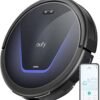 Robot Vacuum Cleaner with 4,000 Pa Strong Suction, Pro-Detangle Comb, Roller Brush, Automatic Charging, Quiet, Work with Alexa, BoostIQ, Ideal for Pet Hair, Hard...