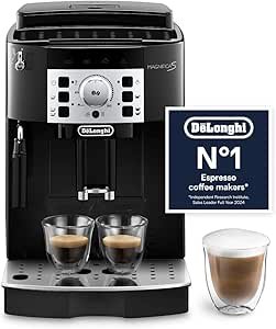 S - Automatic Coffee Machine 2 Drinks Black