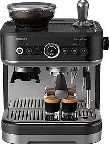 SemiAutomatic Espresso Machine, 250g Bean Container