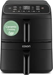 Stack Air Fryer 8.6L, Turbo Tower Compact, Less 39% Space