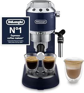 Style, Traditional Pump Espresso Machine, EC685BL, Blue