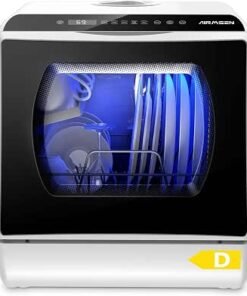 Table Top Dishwasher - Upgraded 6 Programs