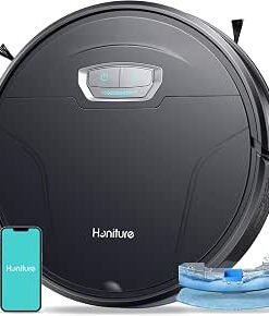 Vacuum Cleaner with Mop, 10000Pa Ultra Strong Suction, G20 PRO Robotic Vacuums with Auto Carpet Boost, Alexa/WiFi/APP, Super Thin Robot Hoover, Ideal for Pet Hair...